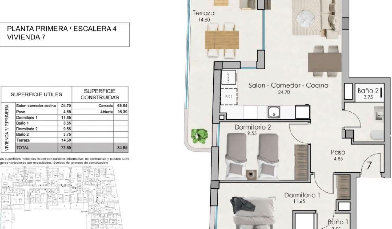Nieuwbouw Woningen - Appartement / Flat - Santa Pola - Estacion de autobuses