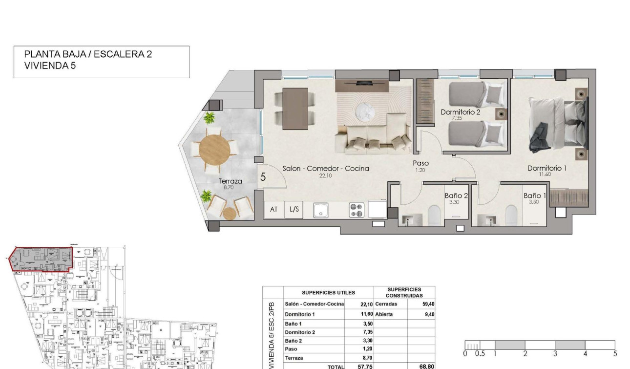 Nieuwbouw Woningen - Appartement / Flat - Santa Pola - Estacion de autobuses