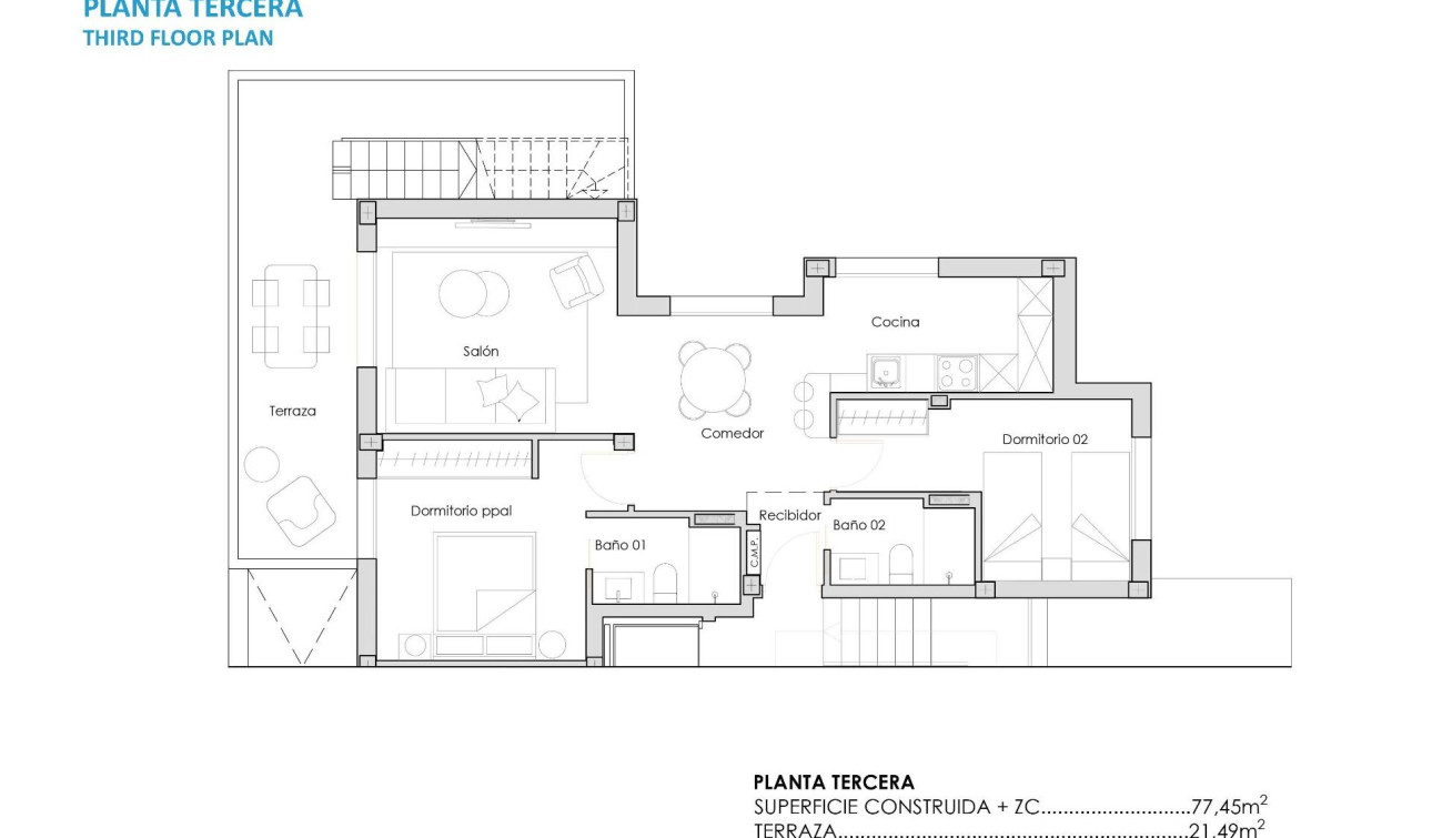 Nieuwbouw Woningen - Appartement / Flat - Torre Pacheco - Santa Rosalia Lake And Life Resort