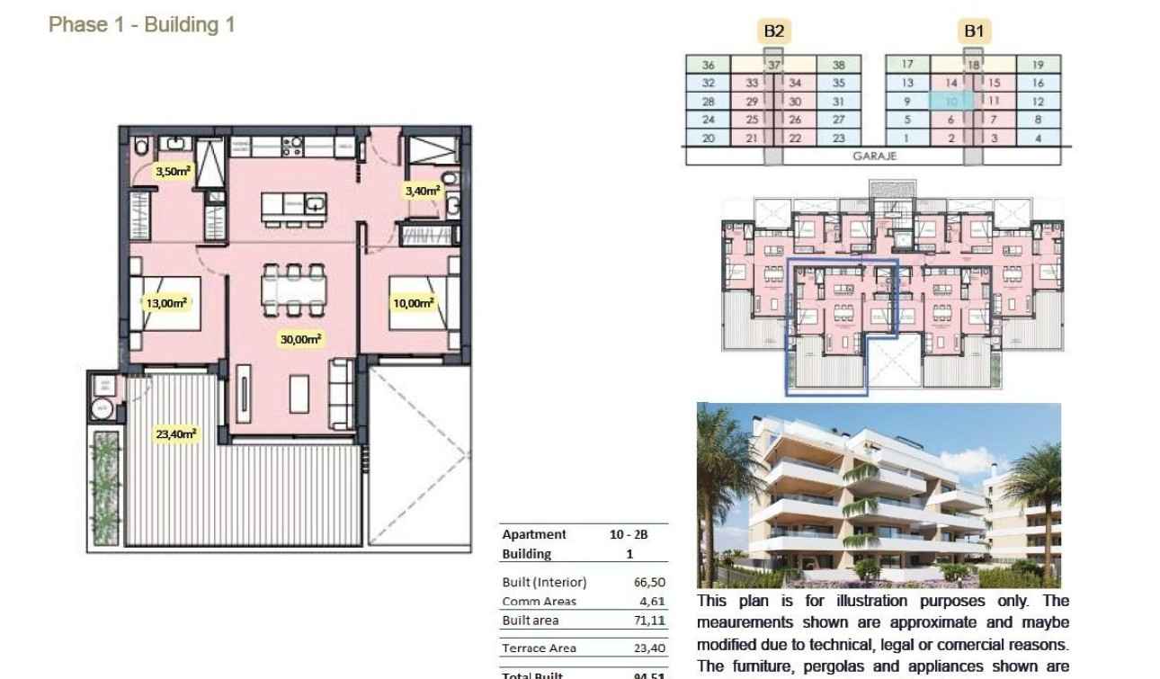 Nieuwbouw Woningen - Appartement / Flat - Torre Pacheco - Santa Rosalia Lake And Life Resort