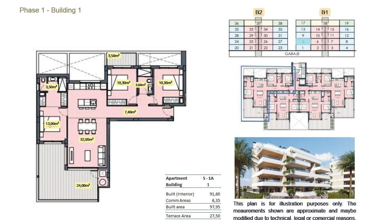 Nieuwbouw Woningen - Appartement / Flat - Torre Pacheco - Santa Rosalia Lake And Life Resort