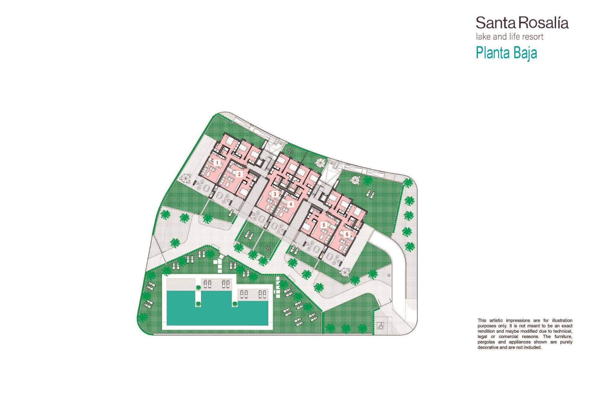 Nieuwbouw Woningen - Appartement / Flat - Torre Pacheco - Santa Rosalia Lake And Life Resort