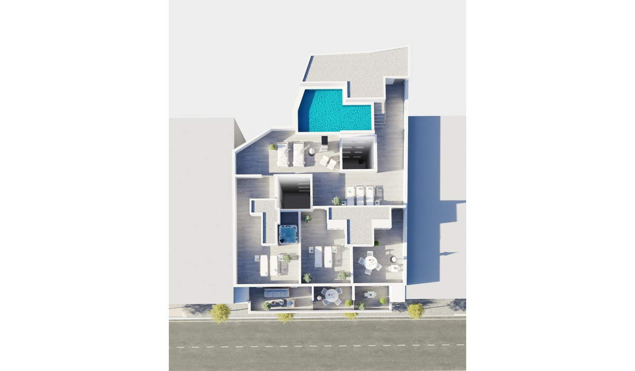 Nieuwbouw Woningen - Appartement / Flat - Torrevieja - Centro