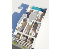 Nieuwbouw Woningen - Appartement / Flat - Torrevieja - Centro