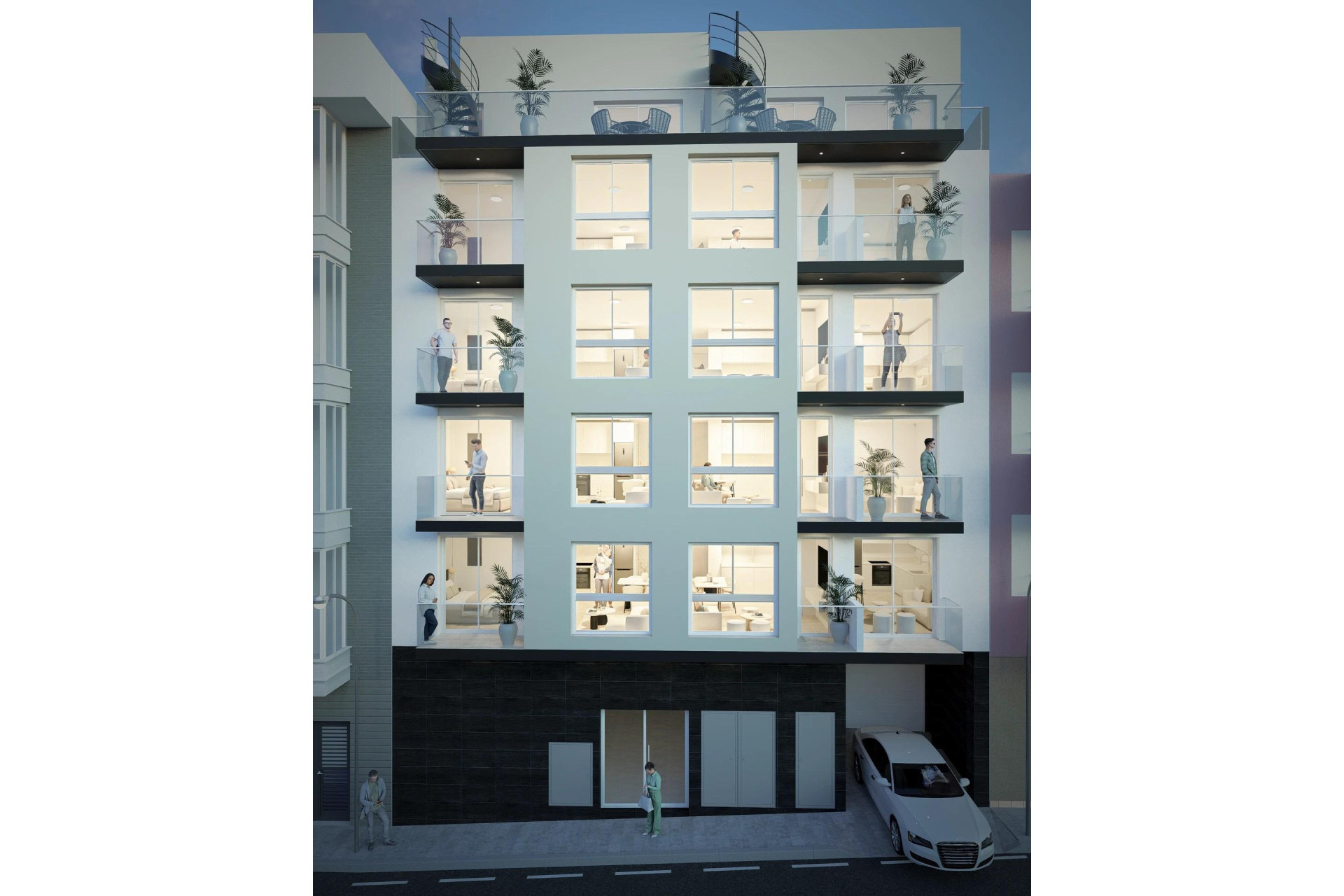 Nieuwbouw Woningen - Appartement / Flat - Torrevieja - Centro