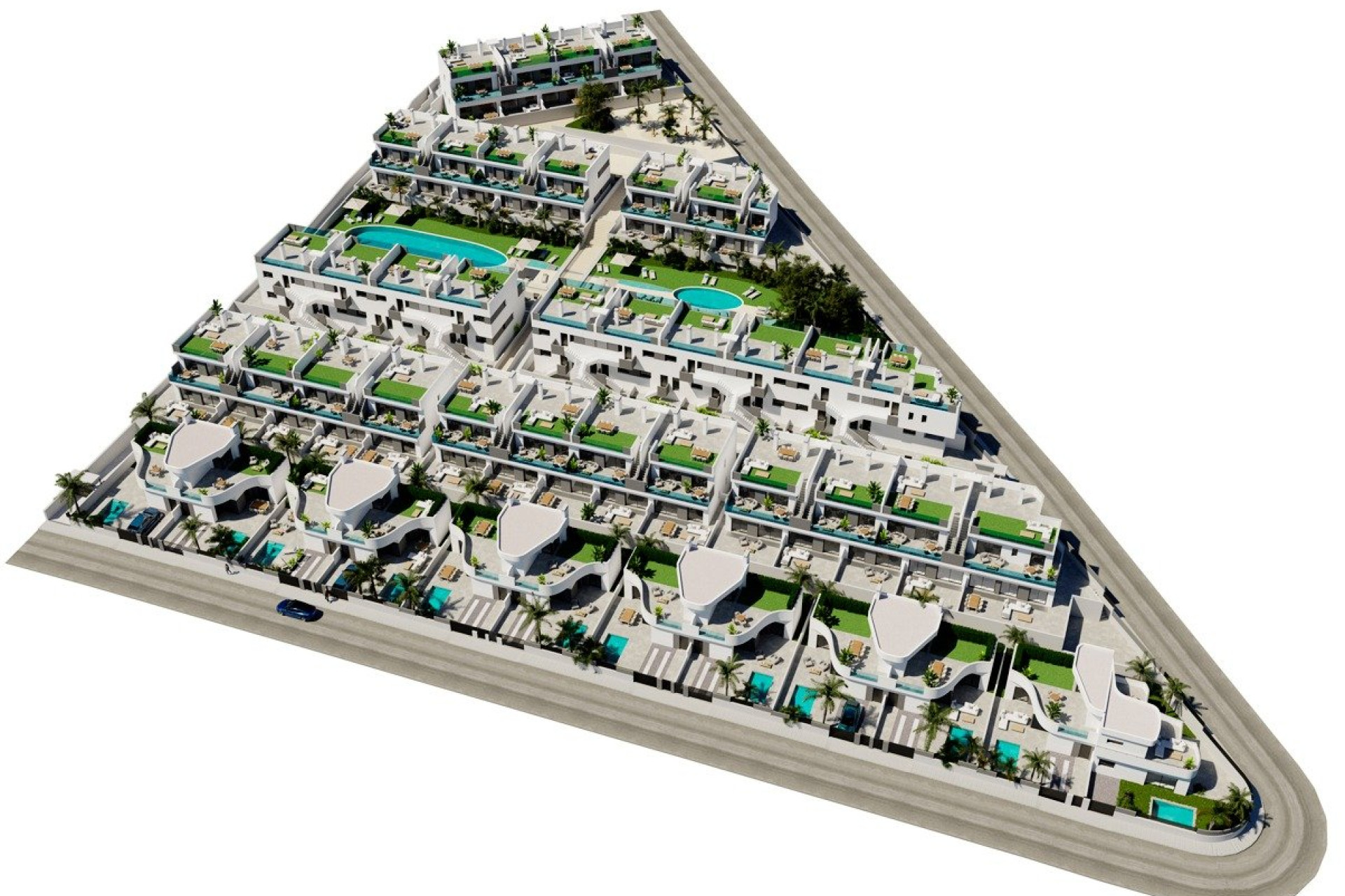 Nieuwbouw Woningen - Appartement / Flat - Torrevieja - Lago Jardín II