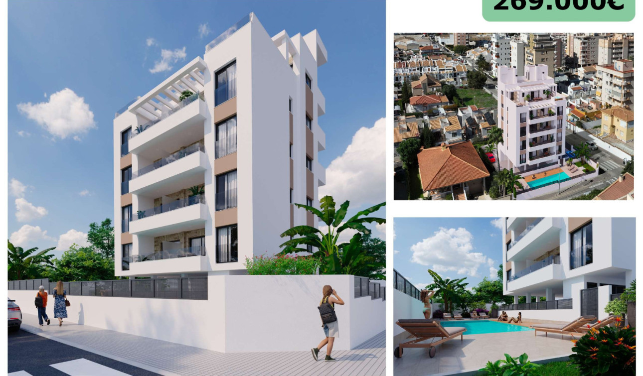 Nieuwbouw Woningen - Appartement / Flat - Torrevieja - Nueva Torrevieja