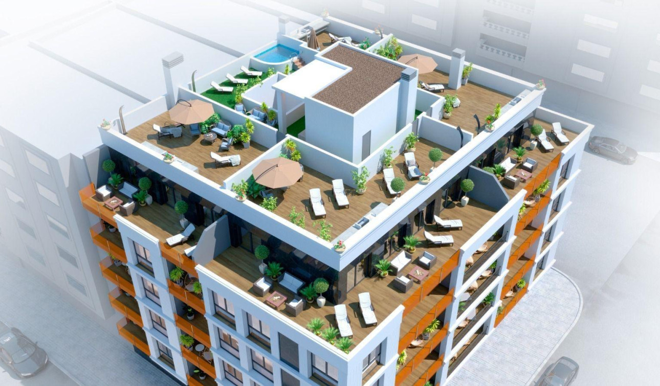 Nieuwbouw Woningen - Appartement / Flat - Torrevieja - Parque de las Naciones