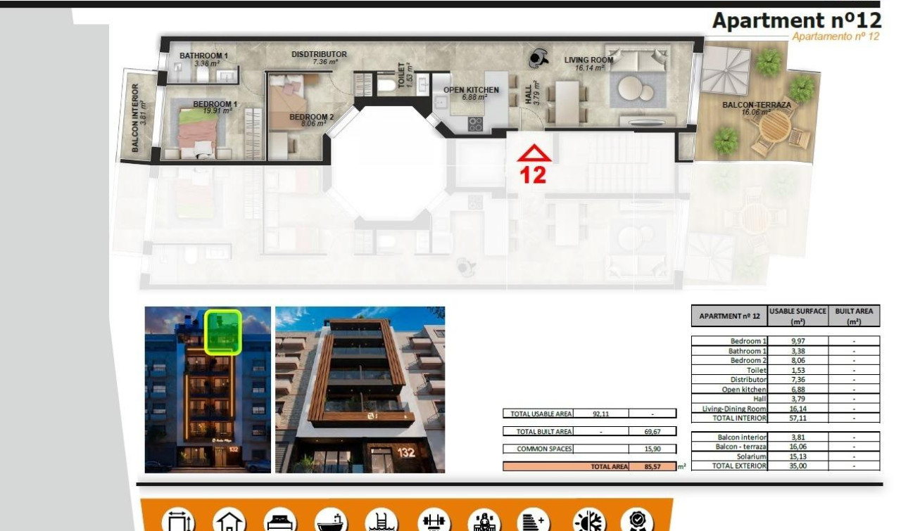 Nieuwbouw Woningen - Appartement / Flat - Torrevieja - Playa de El Cura
