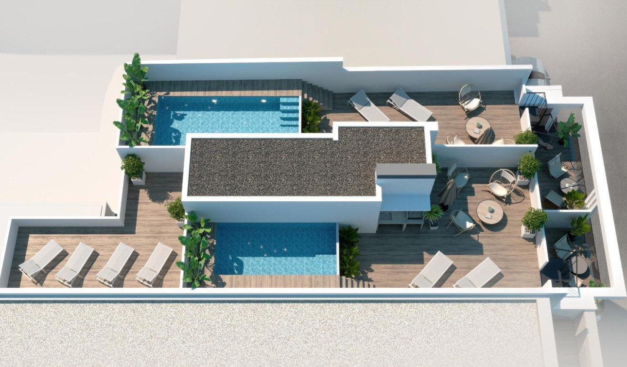 Nieuwbouw Woningen - Appartement / Flat - Torrevieja - Playa de El Cura