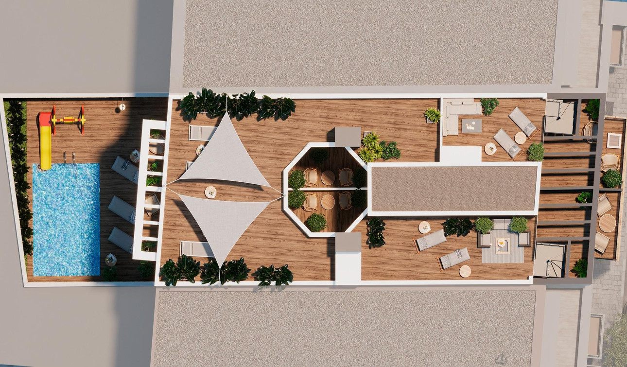 Nieuwbouw Woningen - Appartement / Flat - Torrevieja - Playa de El Cura