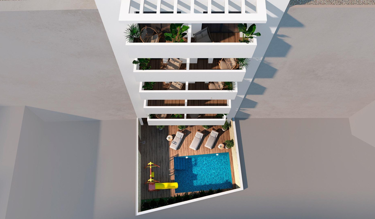 Nieuwbouw Woningen - Appartement / Flat - Torrevieja - Playa de El Cura
