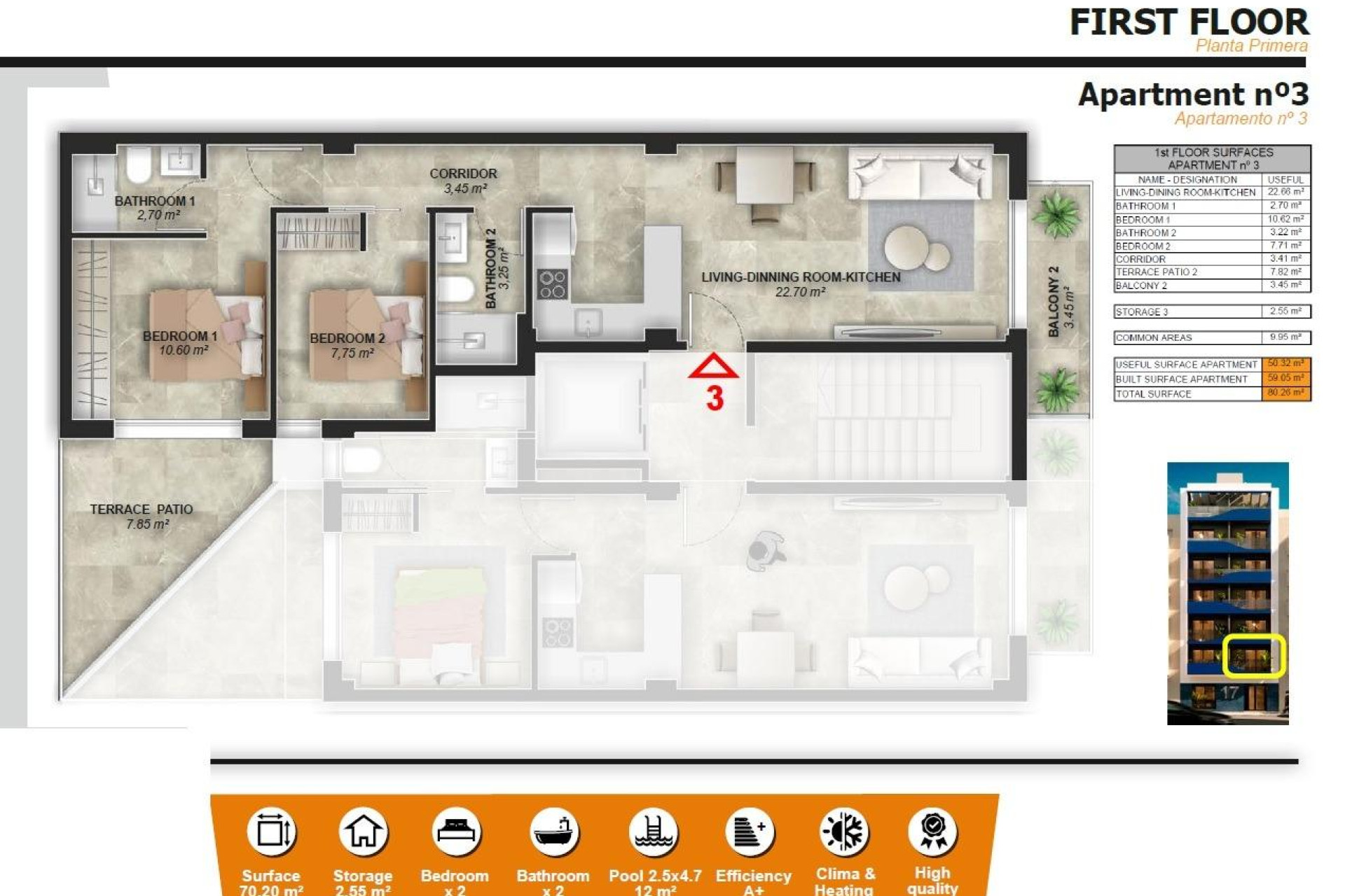 Nieuwbouw Woningen - Appartement / Flat - Torrevieja - Playa del Acequión