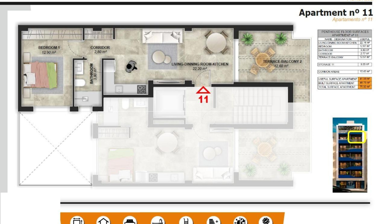 Nieuwbouw Woningen - Appartement / Flat - Torrevieja - Playa del Acequión