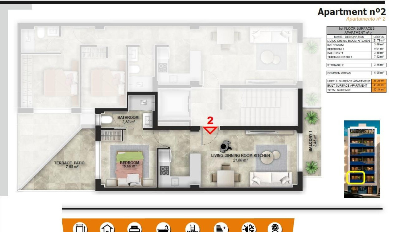 Nieuwbouw Woningen - Appartement / Flat - Torrevieja - Playa del Acequión