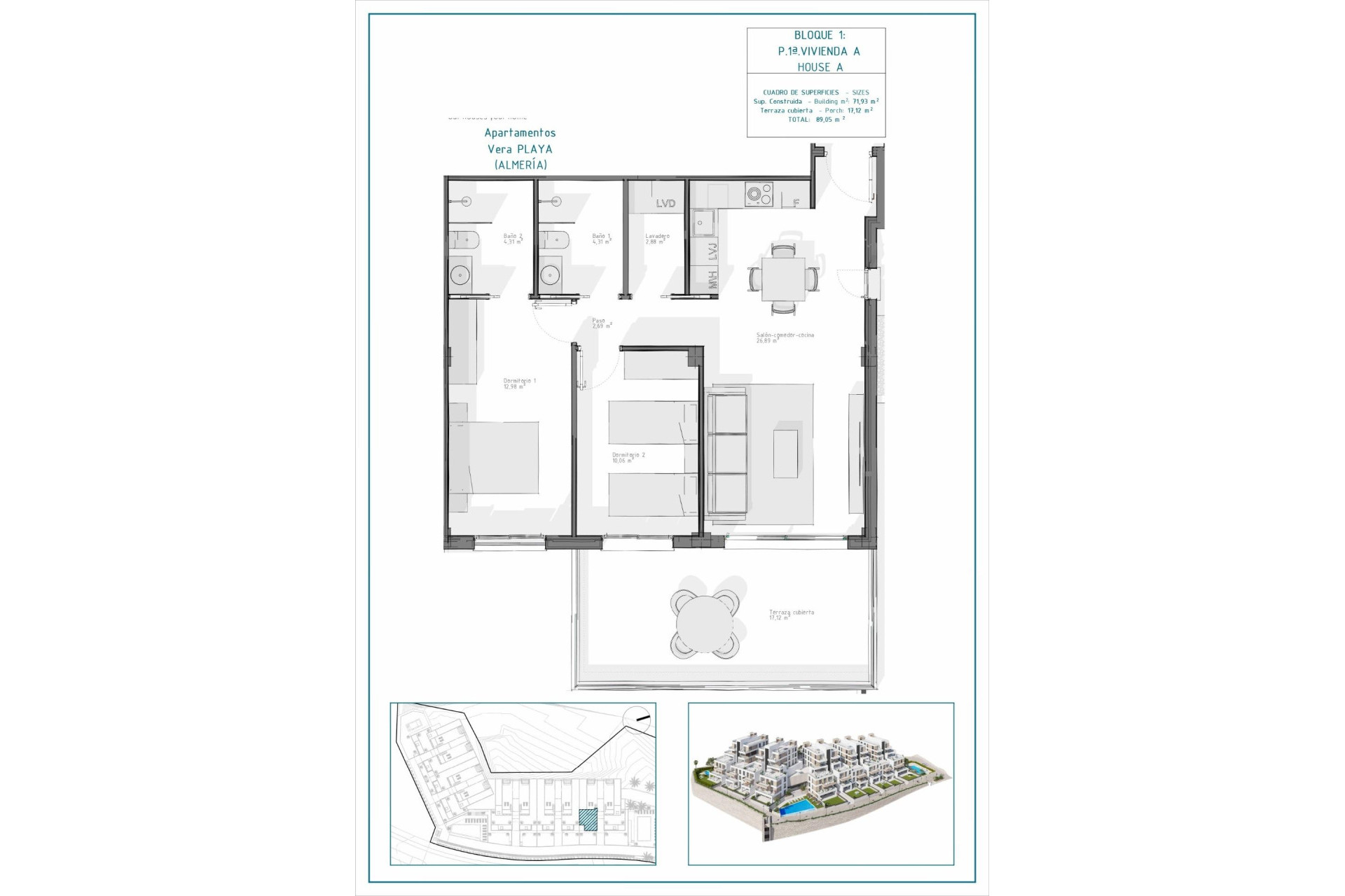 Nieuwbouw Woningen - Appartement / Flat - Vera - Pueblo Salinas