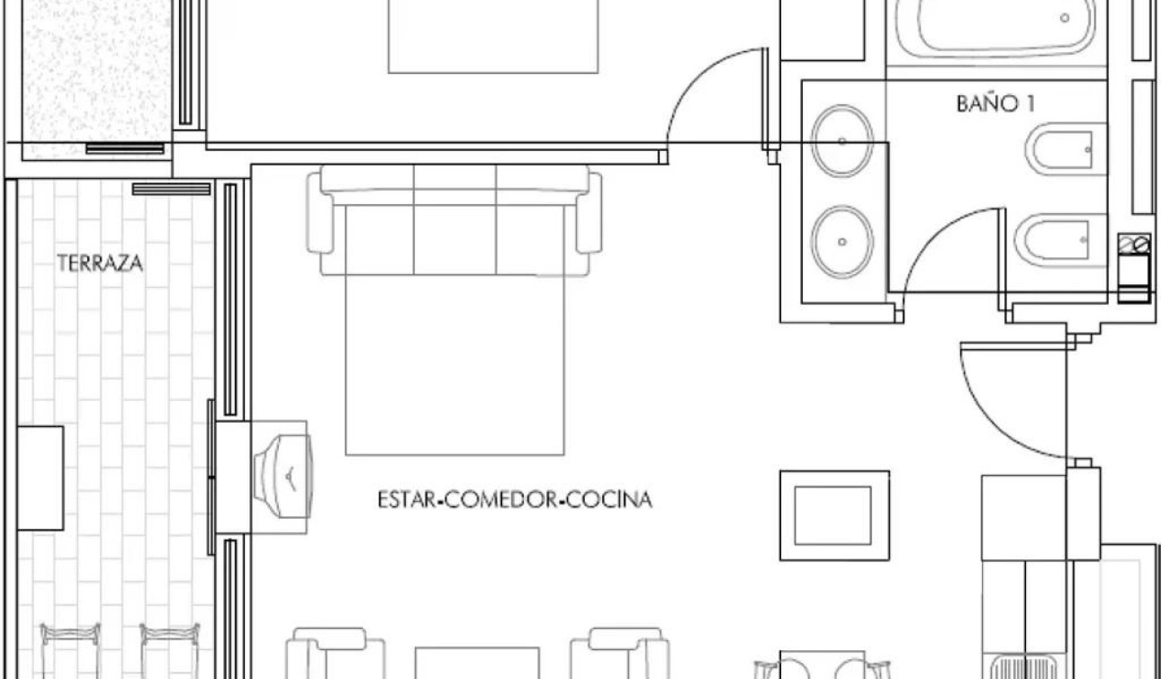 Nieuwbouw Woningen - Appartement / Flat - Vera - Puerto del Rey