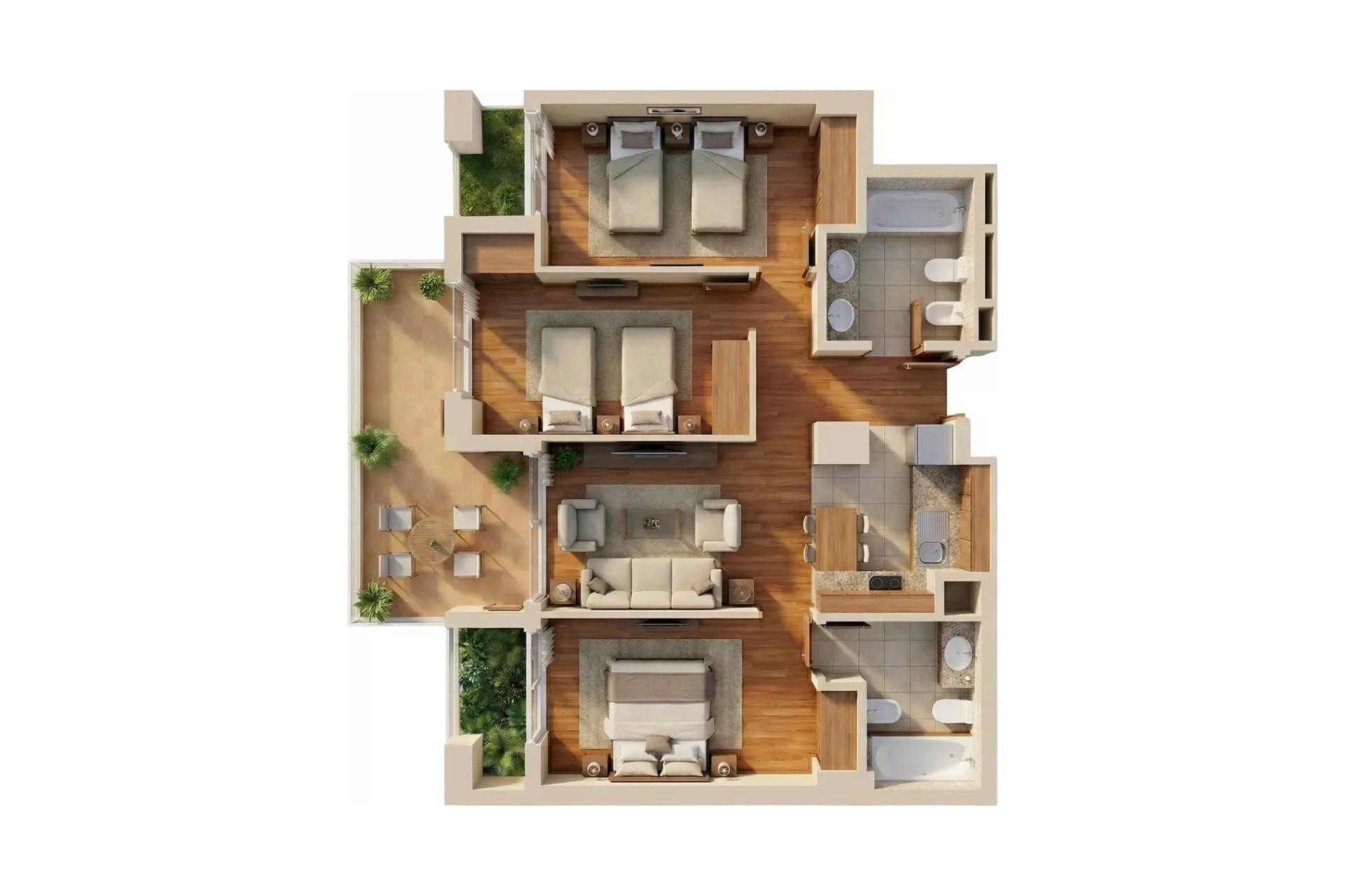 Nieuwbouw Woningen - Appartement / Flat - Vera - Puerto del Rey