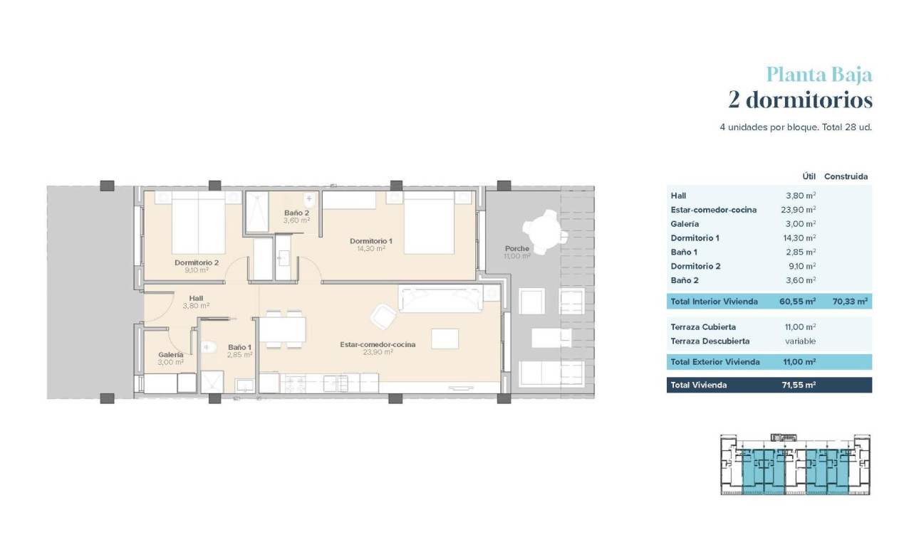 Nieuwbouw Woningen - Appartement / Flat - Vera - Vera Playa