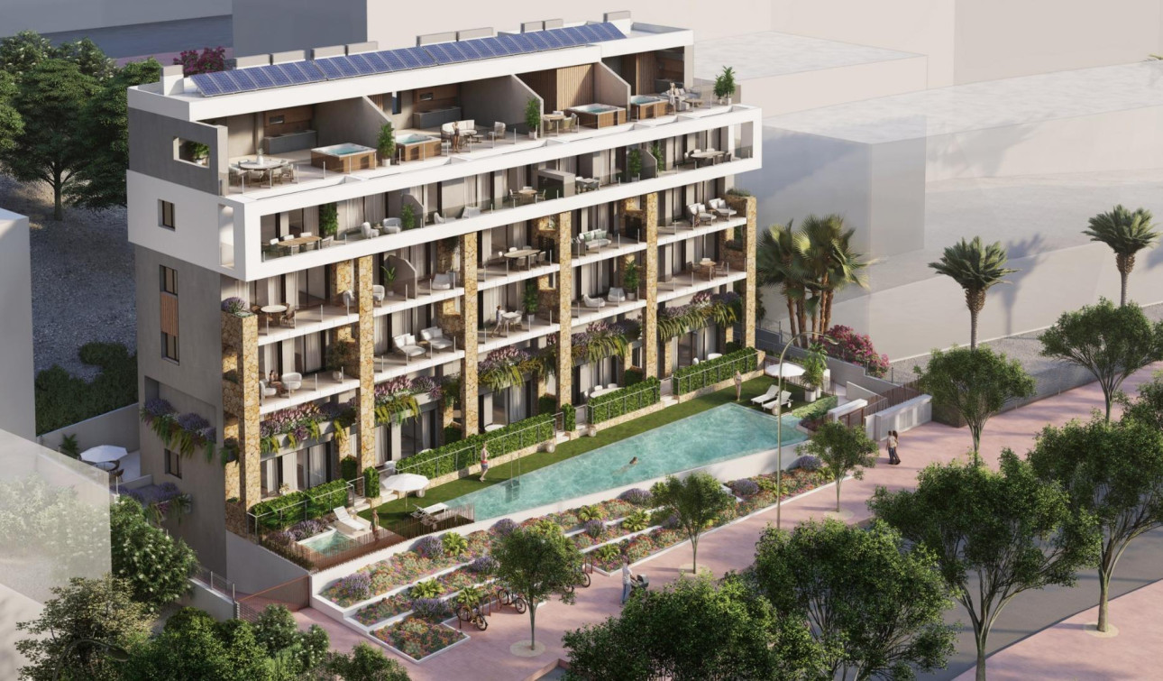 Nieuwbouw Woningen - Appartement / Flat - Villajoyosa - Puntes del Moro