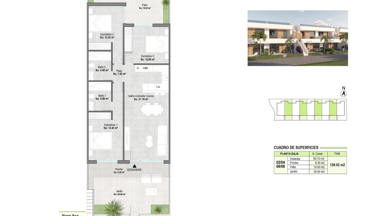 Nieuwbouw Woningen - Bungalow - Alhama De Murcia - Condado De Alhama