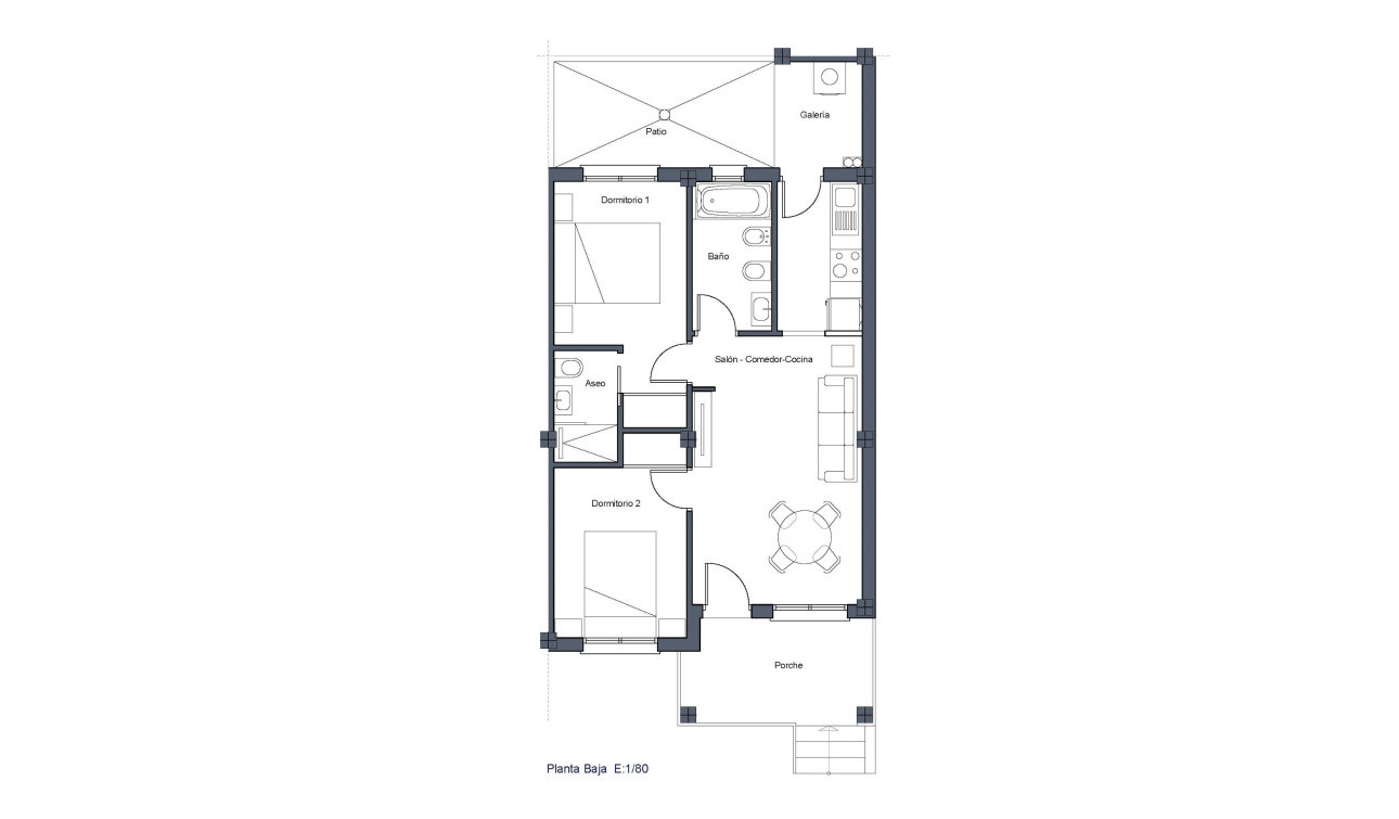 Nieuwbouw Woningen - Bungalow - Castalla - Castalla Internacional