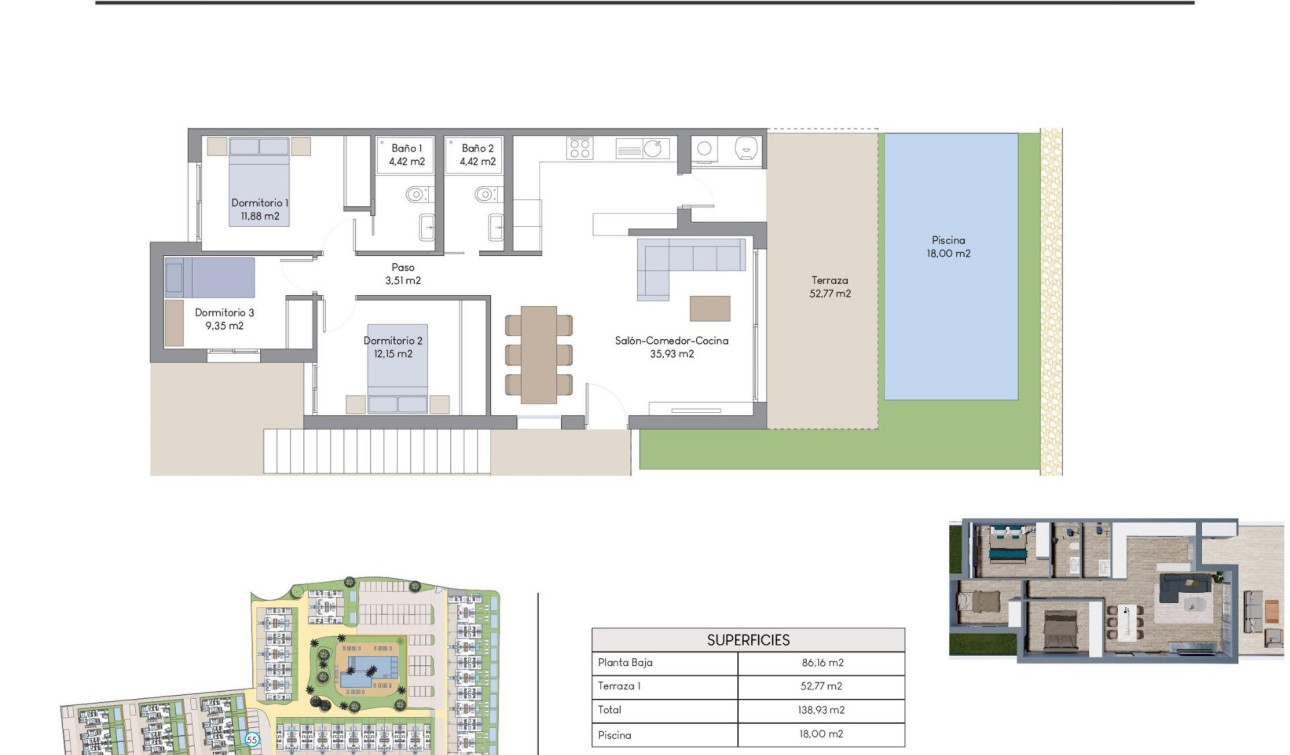 Nieuwbouw Woningen - Bungalow - Finestrat