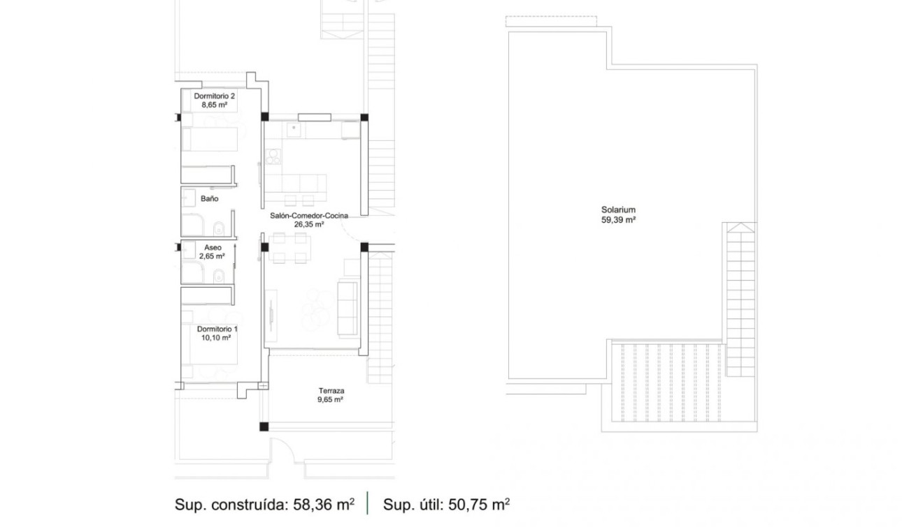 Nieuwbouw Woningen - Bungalow - Orihuela Costa - PAU 26