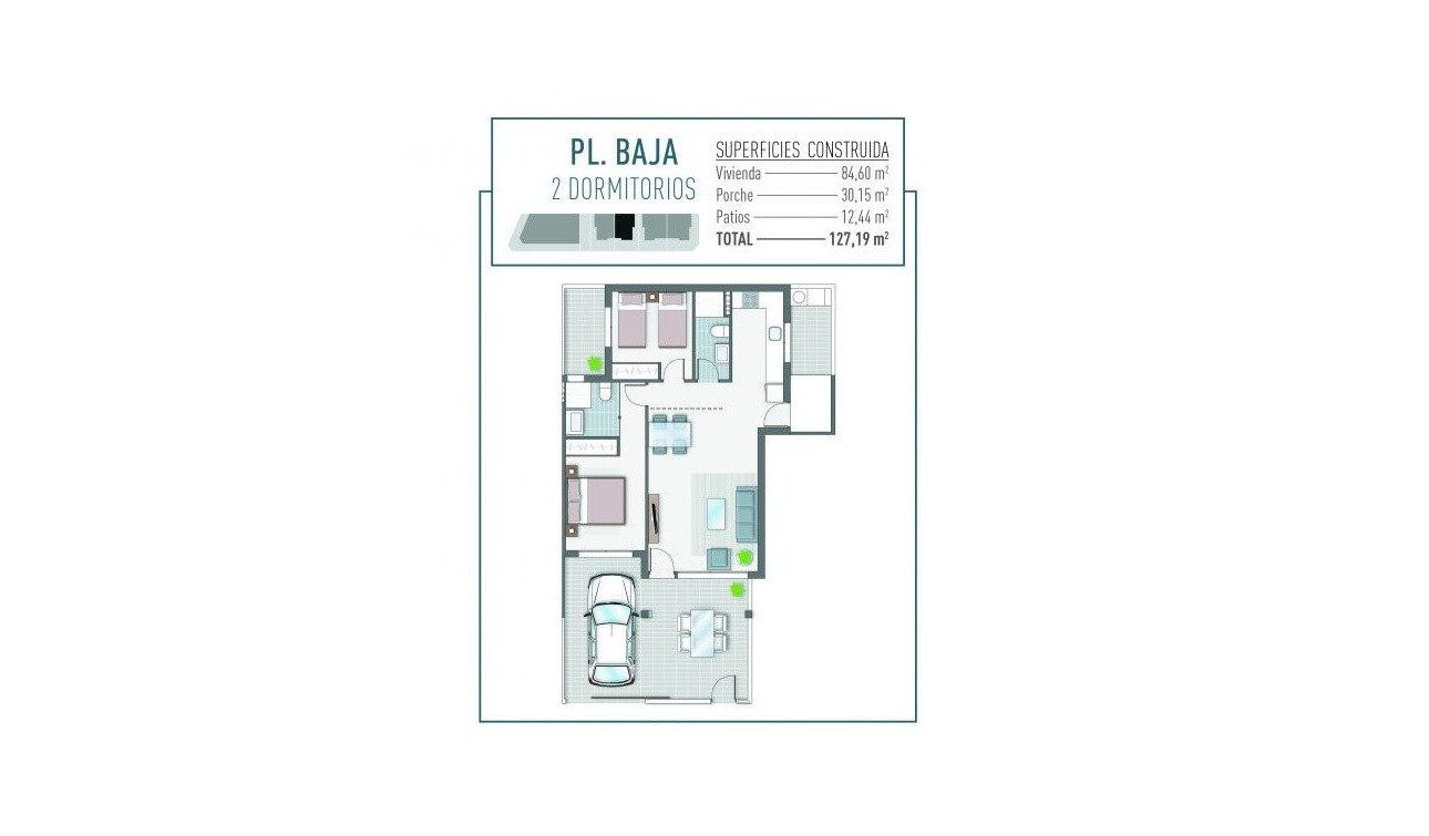 Nieuwbouw Woningen - Bungalow - Pilar de la Horadada - La Rambla