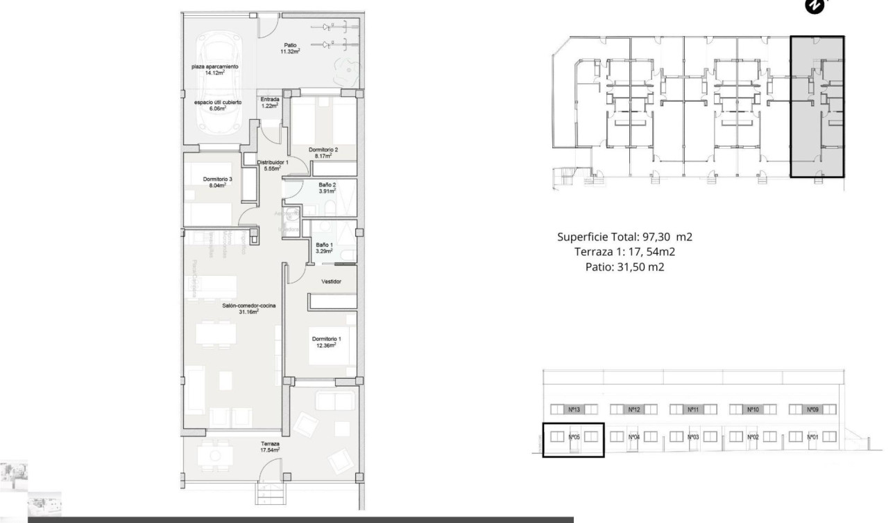 Nieuwbouw Woningen - Bungalow - Pilar de la Horadada - pueblo