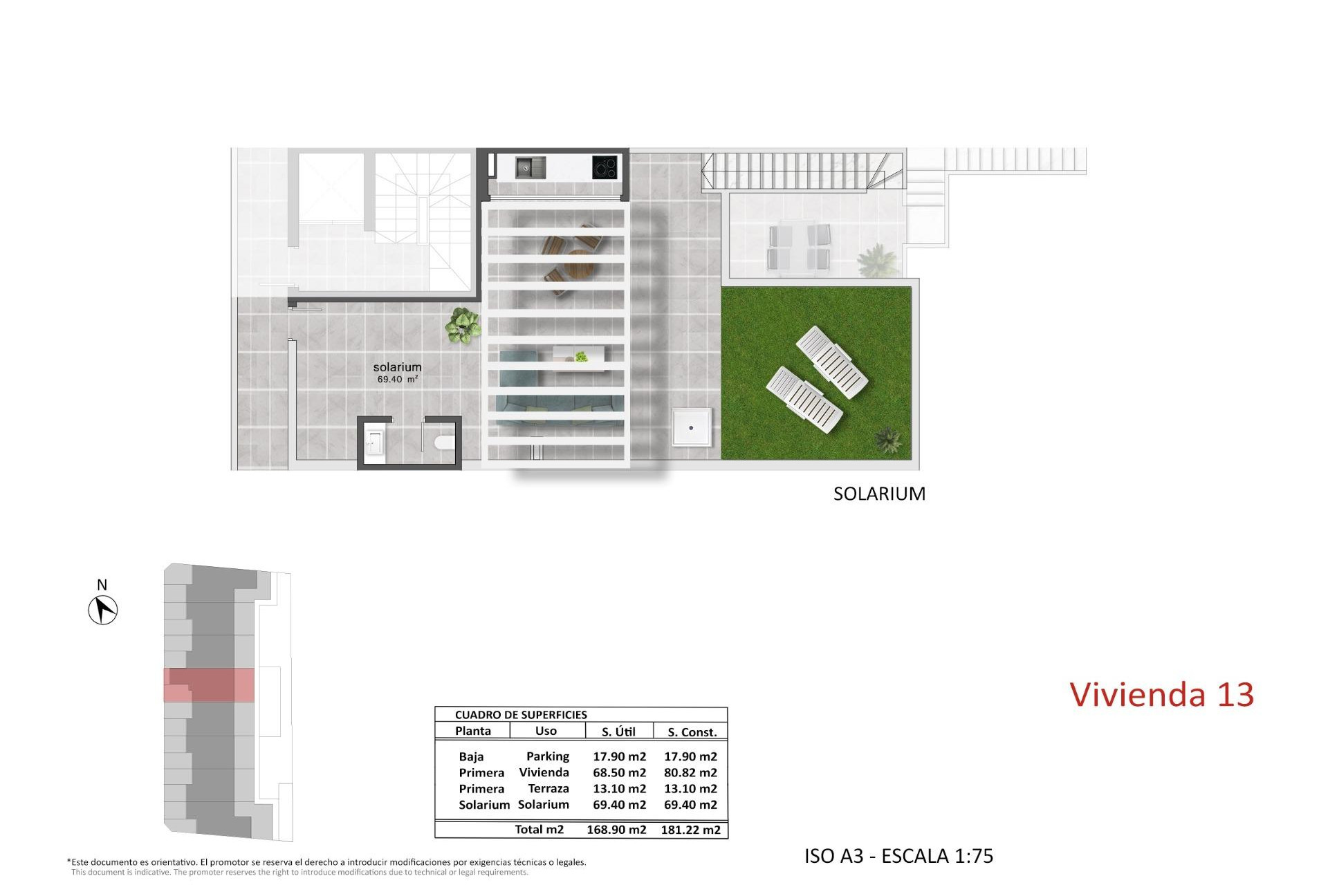 Nieuwbouw Woningen - Bungalow - Pilar de la Horadada - pueblo