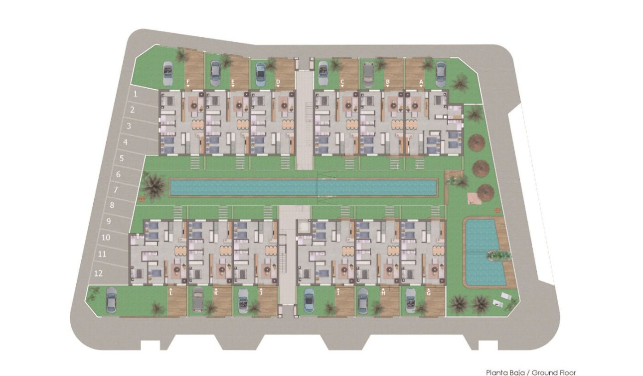 Nieuwbouw Woningen - Bungalow - Pilar de la Horadada - pueblo