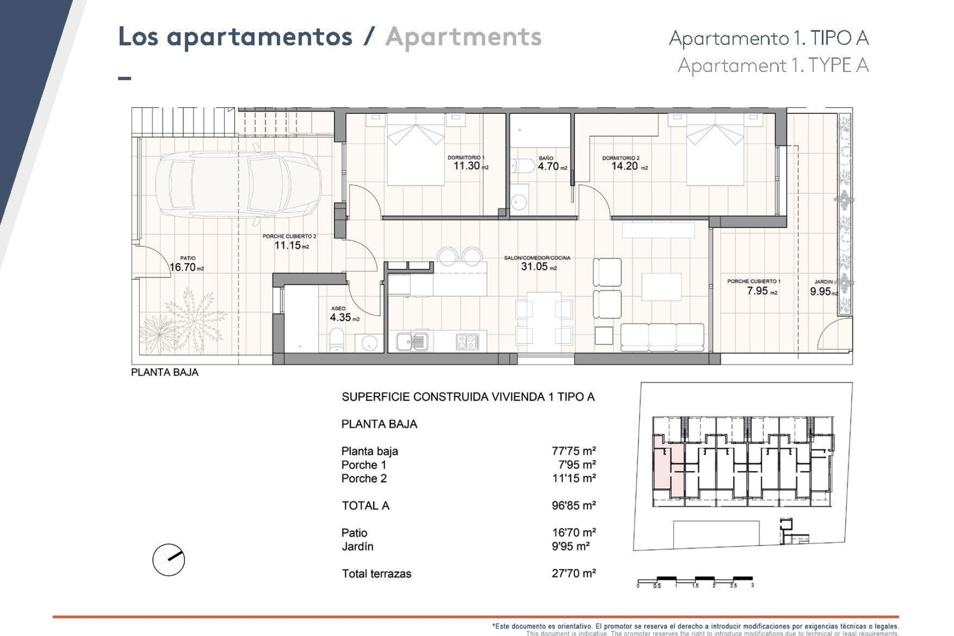 Nieuwbouw Woningen - Bungalow - Pilar de la Horadada - Zona Pueblo