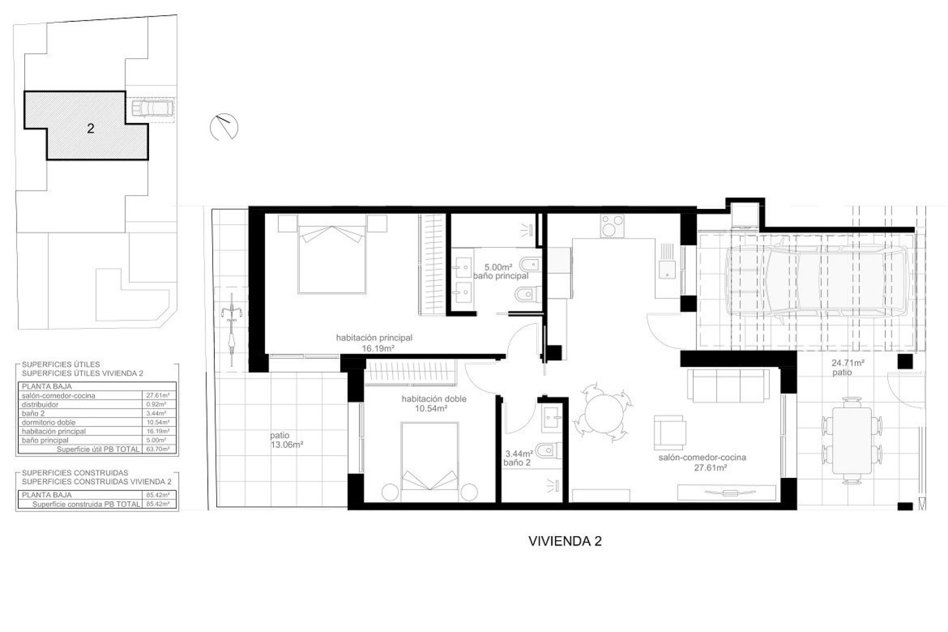 Nieuwbouw Woningen - Bungalow - Pilar de la Horadada