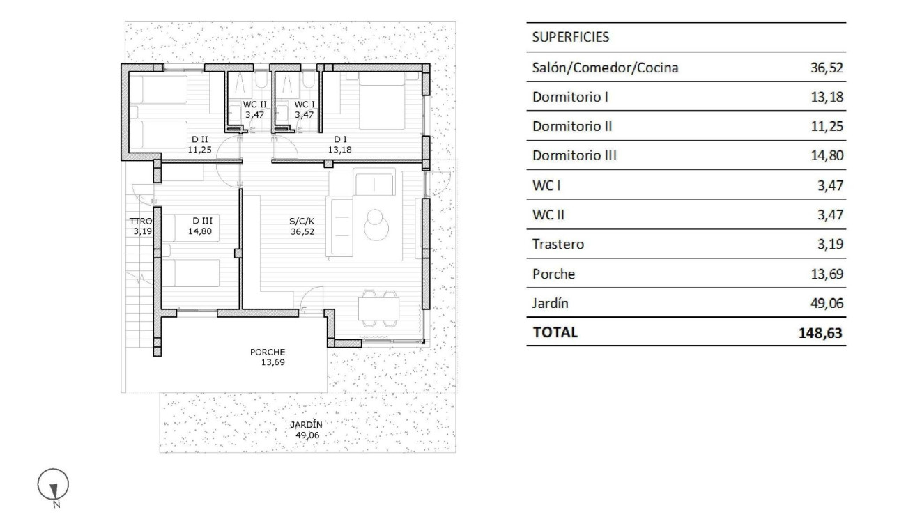 Nieuwbouw Woningen - Bungalow - San Miguel de Salinas - Pueblo