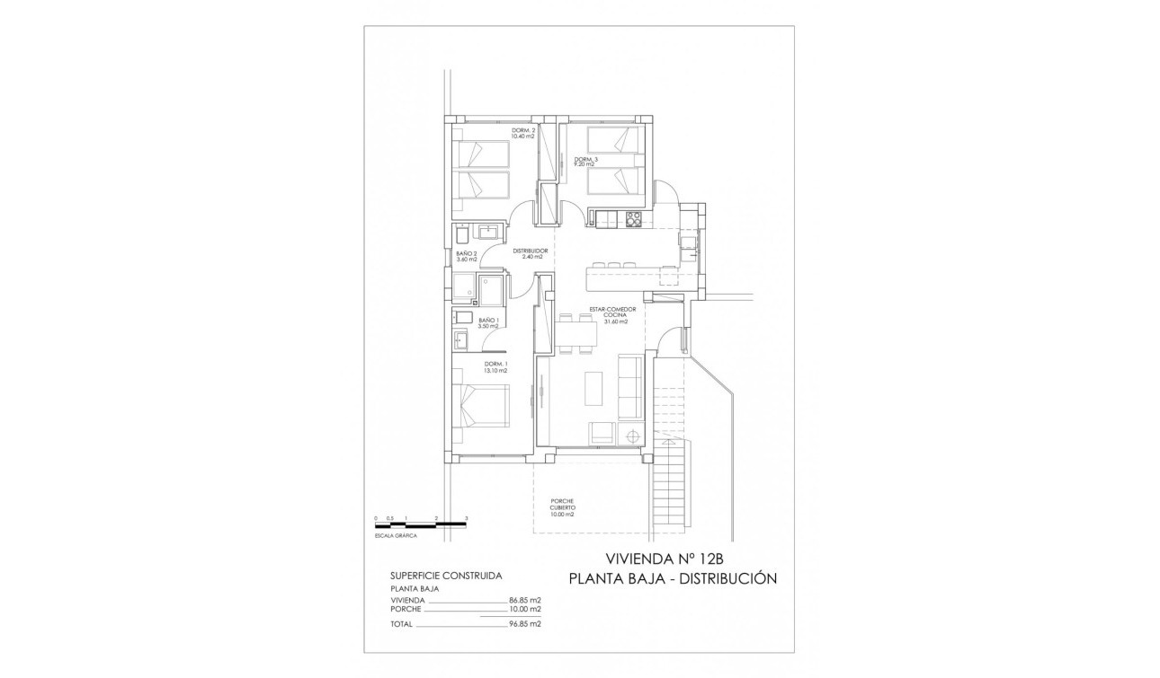 Nieuwbouw Woningen - Bungalow - San Miguel de Salinas - Urbanizaciones