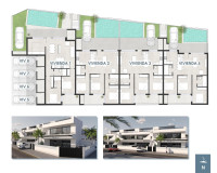 Nieuwbouw Woningen - Bungalow - San Pedro del Pinatar - Las Esperanzas