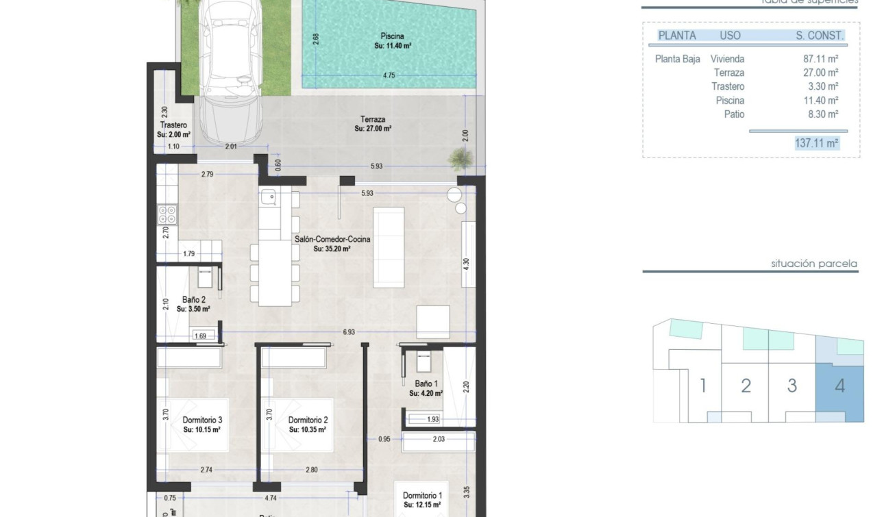 Nieuwbouw Woningen - Bungalow - San Pedro del Pinatar - Las Esperanzas