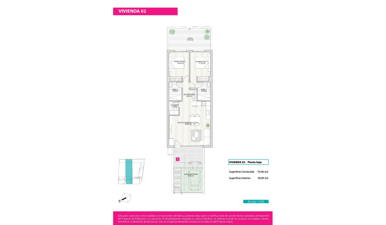 Nieuwbouw Woningen - Bungalow - San Pedro del Pinatar - Lo Pagan