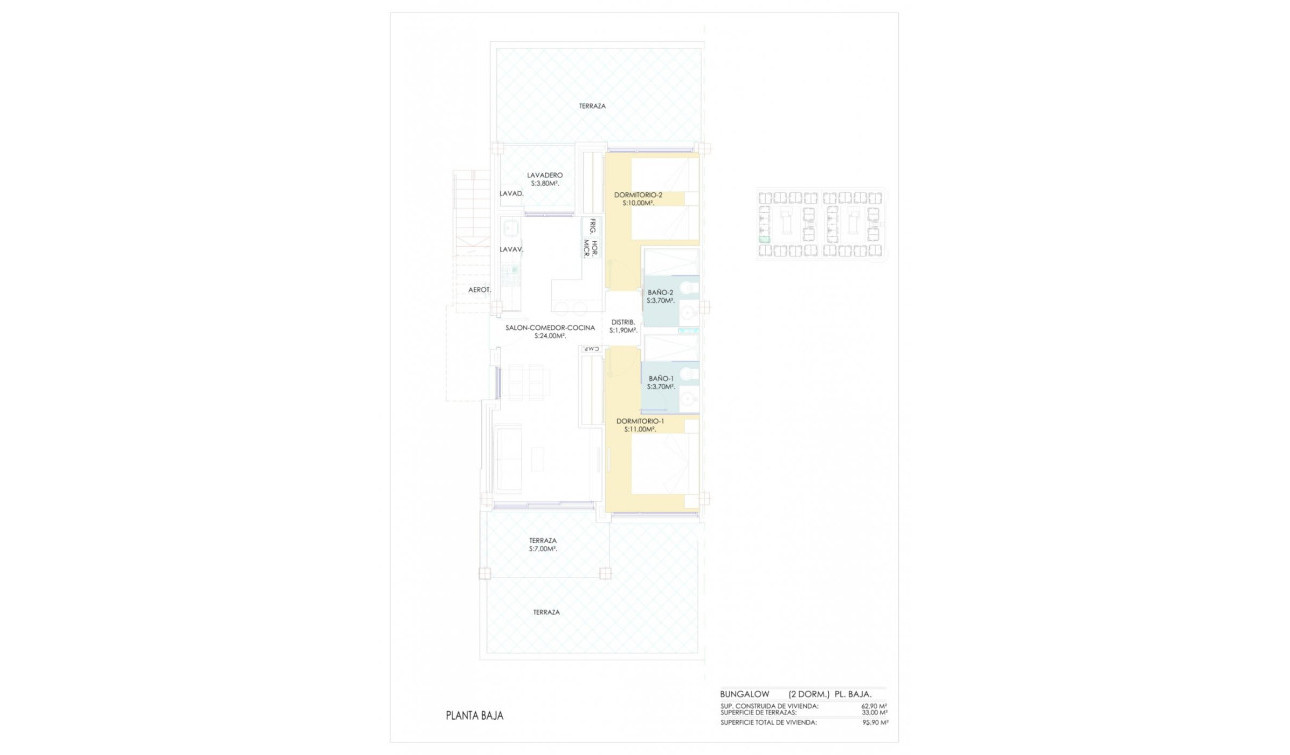 Nieuwbouw Woningen - Bungalow - Torrevieja - Los Balcones