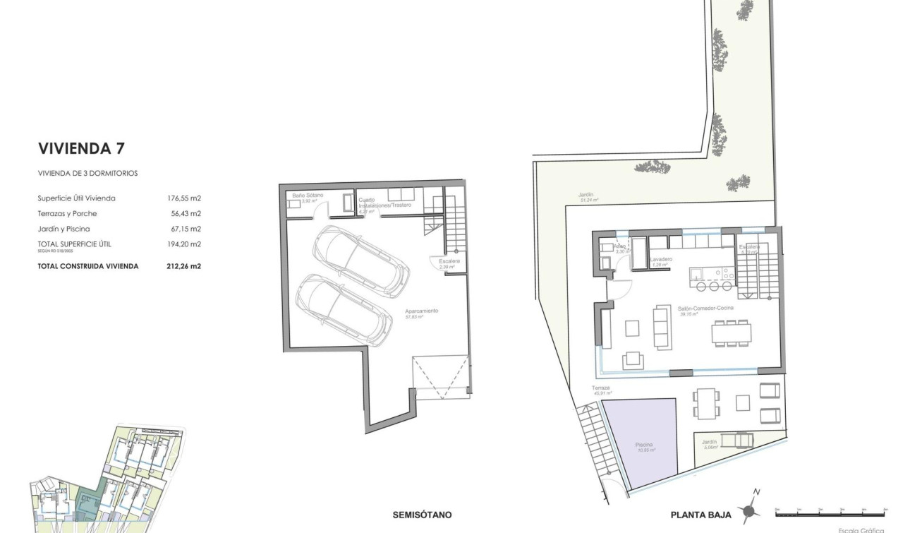 Nieuwbouw Woningen - Halfvrijstaande villa - Mojacar - Playa de la Mena