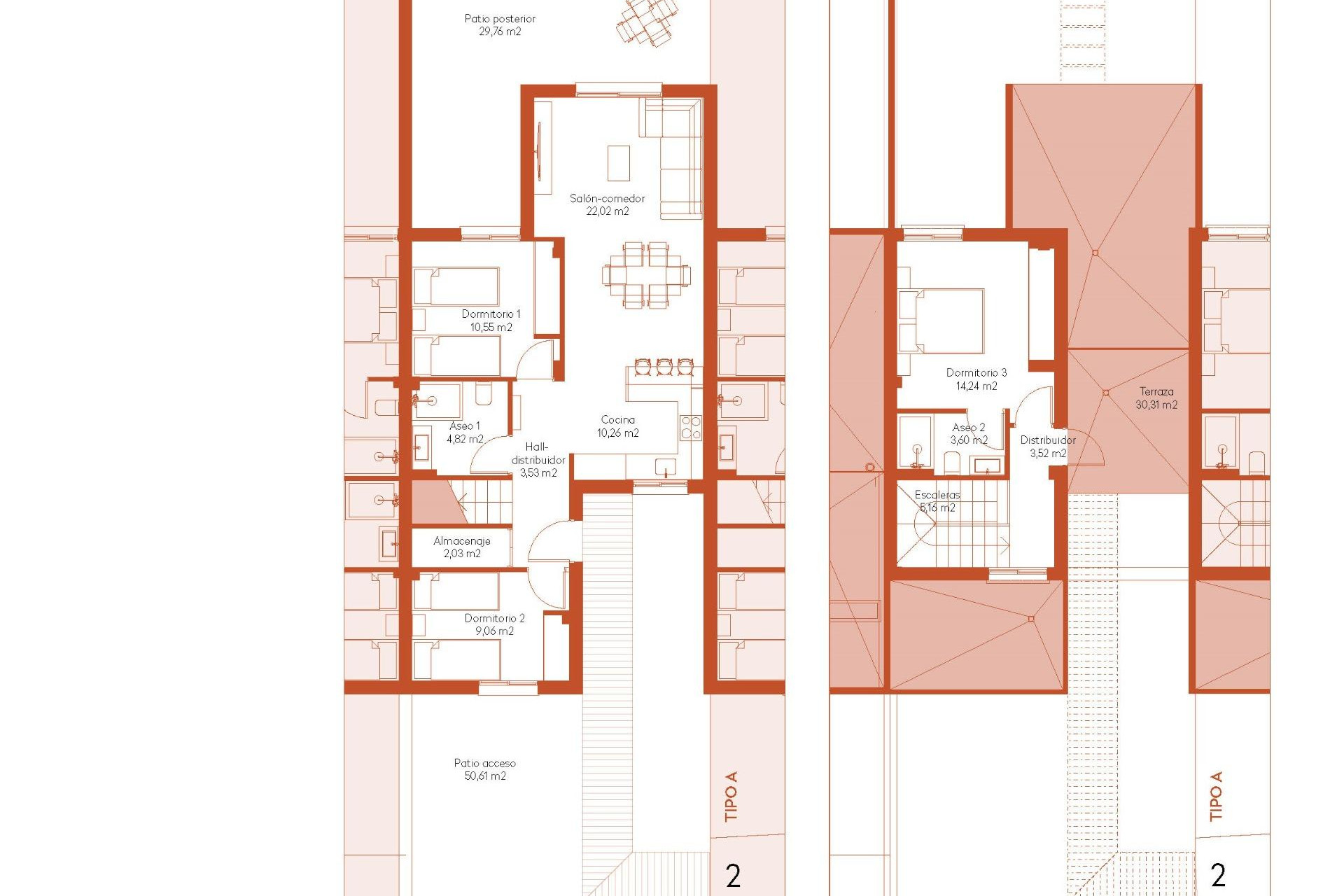 Nieuwbouw Woningen - Stadshuis - Banos y Mendigo - Altaona Golf