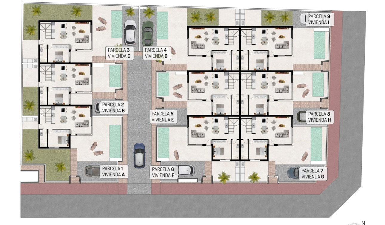 Nieuwbouw Woningen - Stadshuis - Benijofar