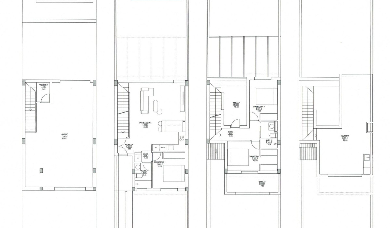Nieuwbouw Woningen - Stadshuis - Los Alcazares - Serena Golf