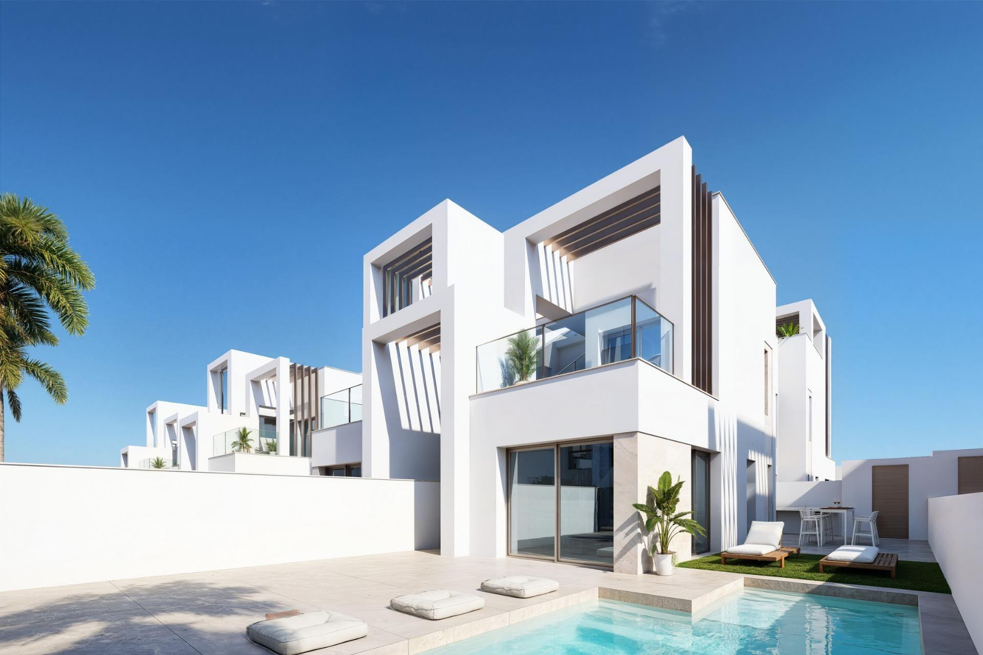 Nieuwbouw Woningen - Stadshuis - Los Alcazares - Serena Golf