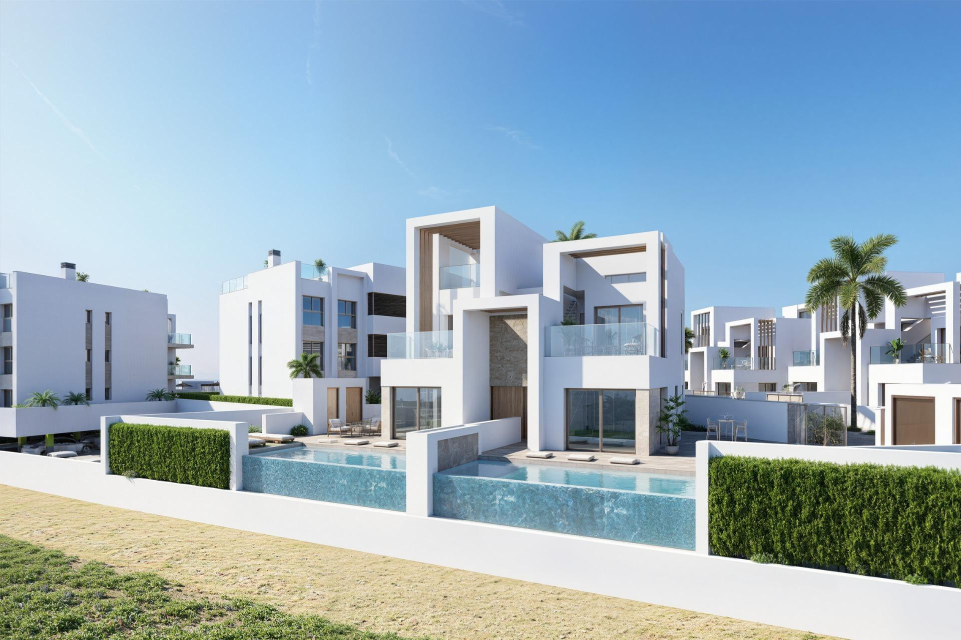 Nieuwbouw Woningen - Stadshuis - Los Alcazares - Serena Golf