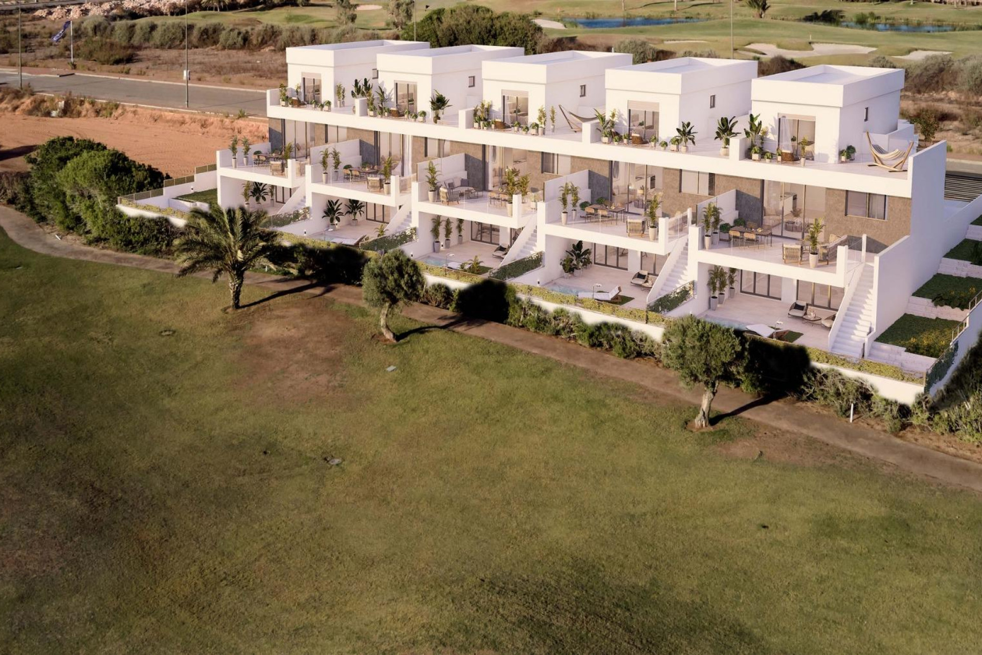 Nieuwbouw Woningen - Stadshuis - Los Alcazares - Serena Golf