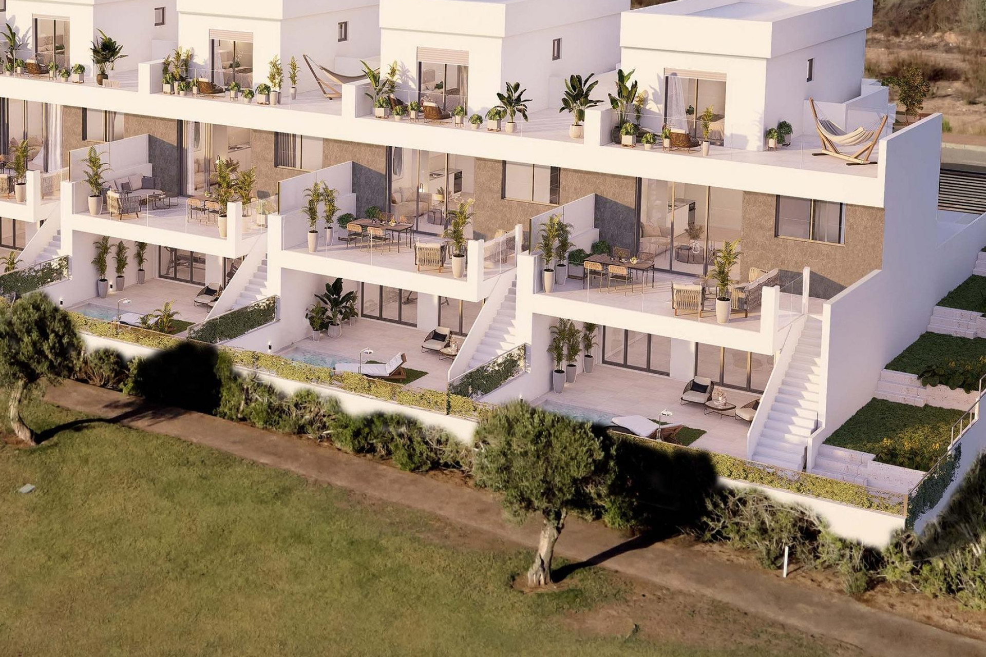 Nieuwbouw Woningen - Stadshuis - Los Alcazares - Serena Golf