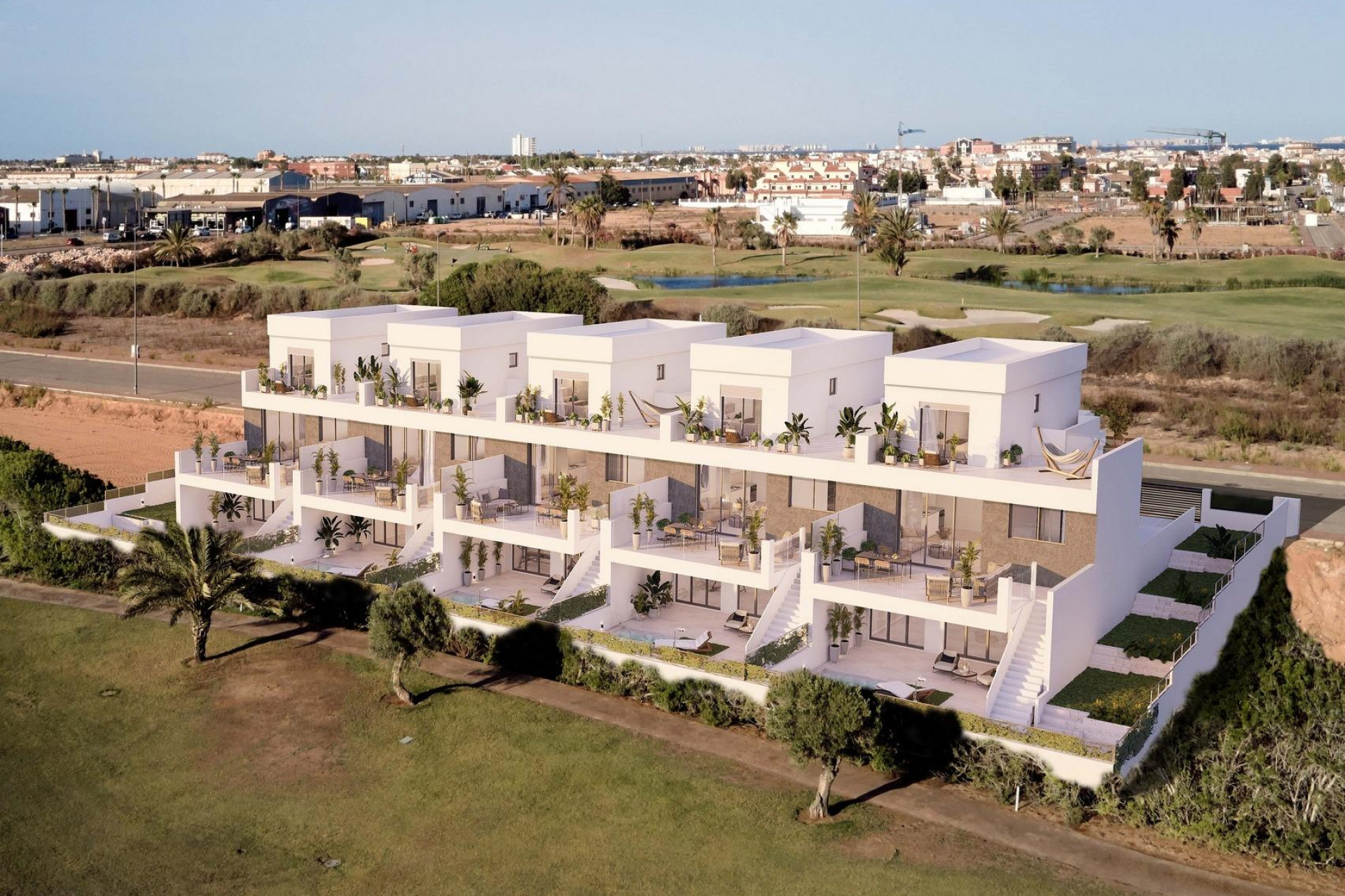 Nieuwbouw Woningen - Stadshuis - Los Alcazares - Serena Golf