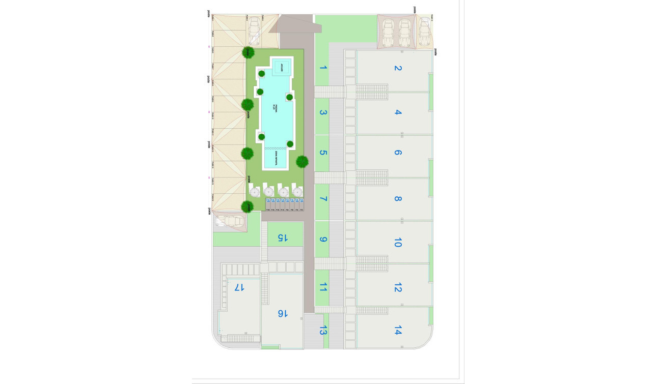 Nieuwbouw Woningen - Stadshuis - Orihuela Costa - Entre golf